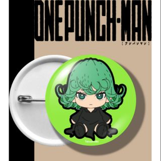 เข็มกลัด การ์ตูน วัน พันช์ แมน BADGE ONE PUNCH MAN SAITAMA TATSUMAKI