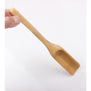 ช้อนตักชา ช้อนไม้ไผ่ Bamboo Tea Spoon**สินค้าพร้อมส่งในไทย**