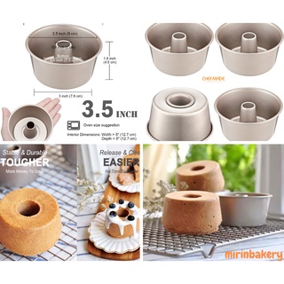 CHEFMADE WK9032  Mini Angel Food Pan Non-Stick