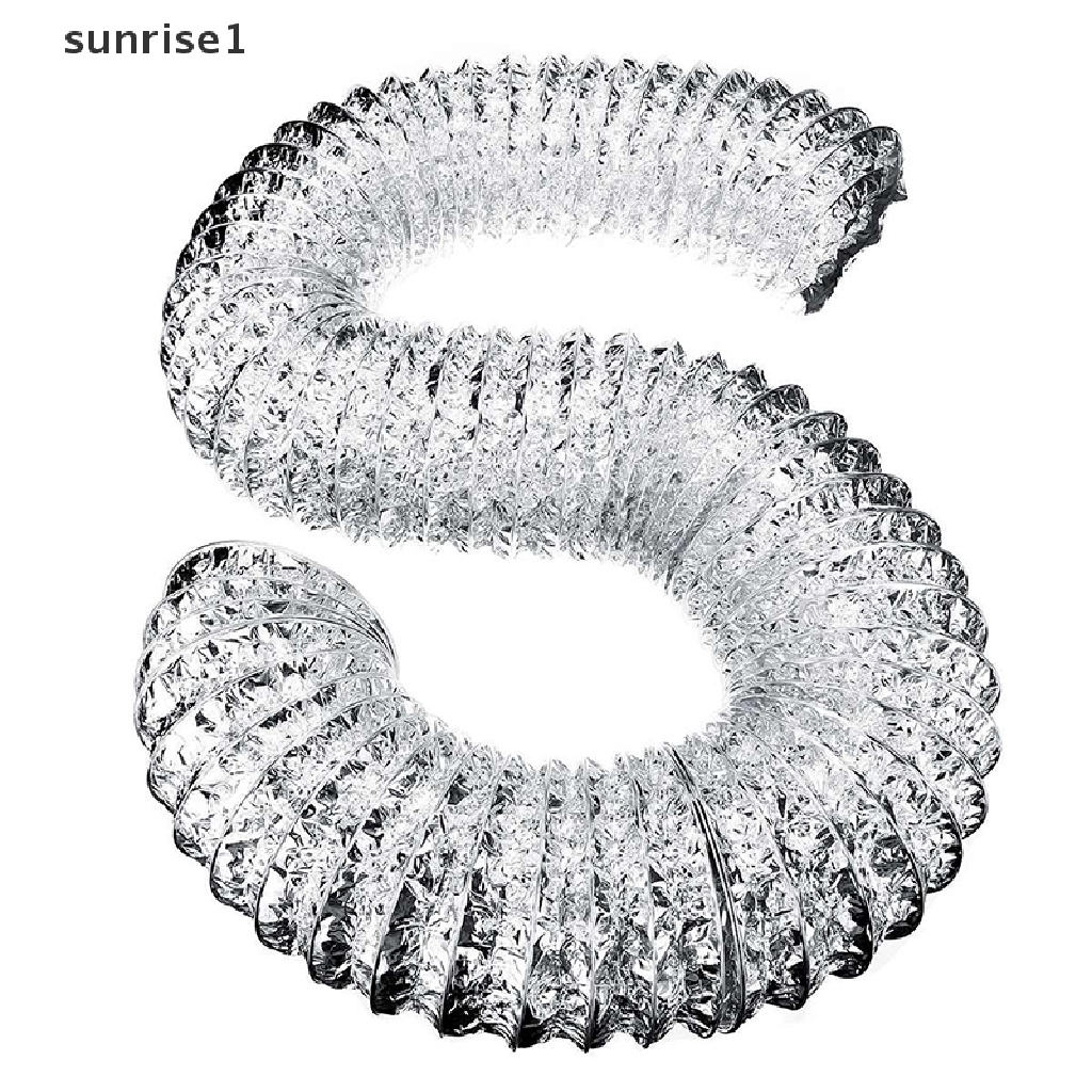 [sunrise1] ท่ออลูมิเนียมฟอยล์ 3.1 นิ้ว สําหรับระบายอากาศ 1.5 ม.