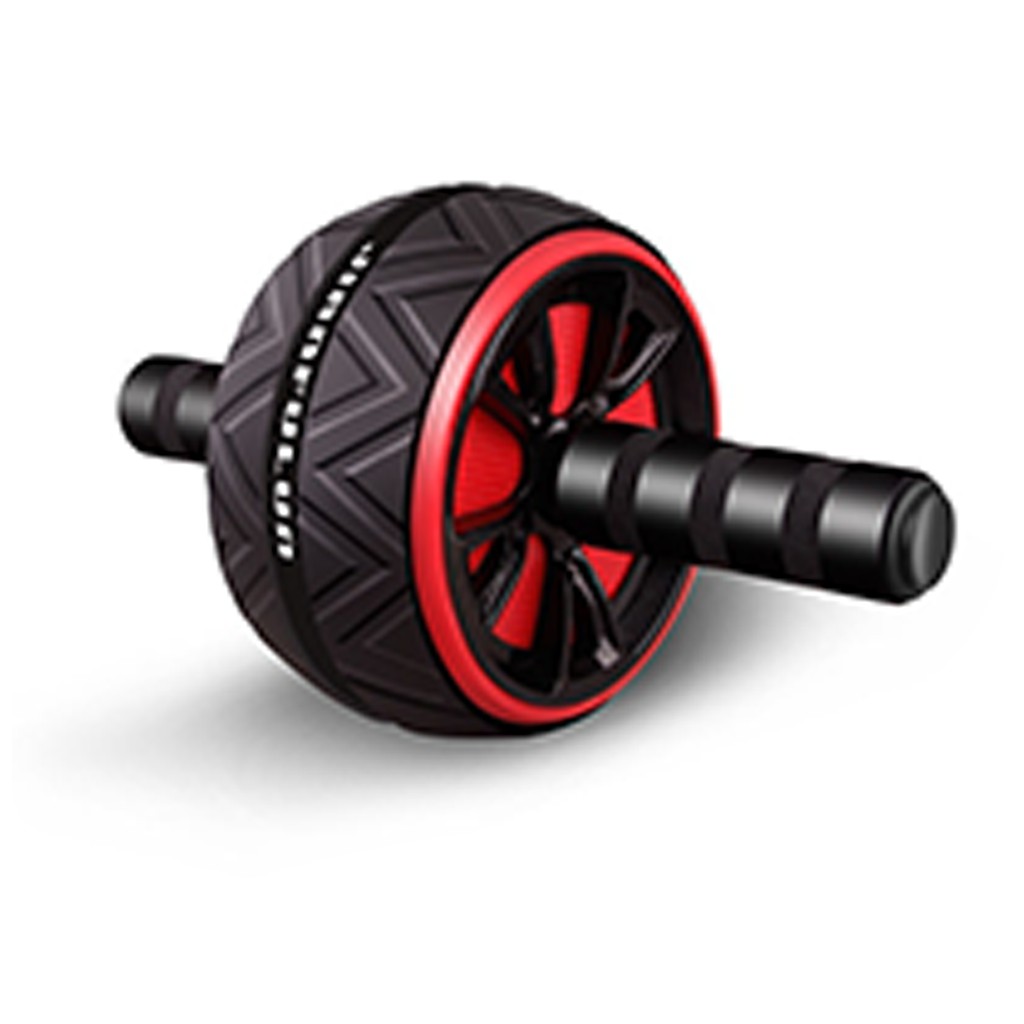 ส่งฟรี(ลูกกลิ้ง003)ลูกกลิ้งหน้าท้อง Roller wheels ล้อลูกกลิ้งเล่นกล้ามท้อง ล้อบริหารหน้าท้องล้อกลิ้งฟิตเนส ล้อกลิ้งออกกำลังกาย ดำ เก็บเงินปลายทาง