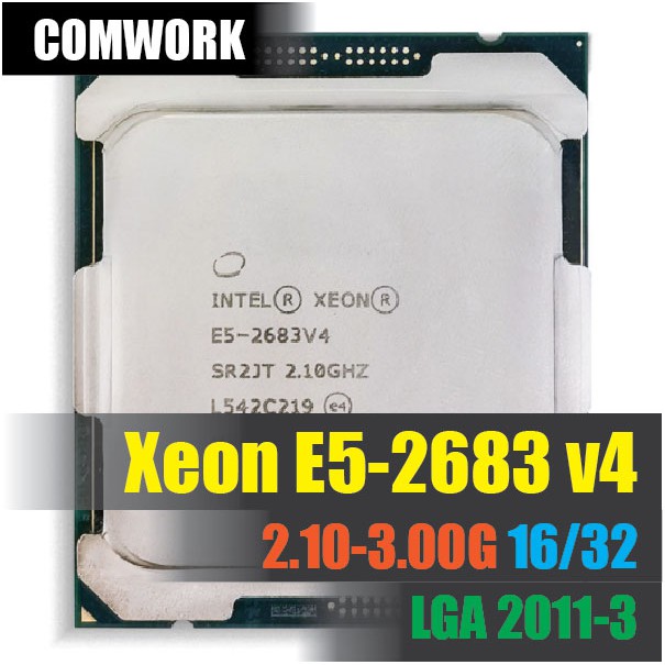 ซีพียู Intel XEON E5 2683 V4 LGA 2011-3 CPU PROCESSOR X99 C612 ...