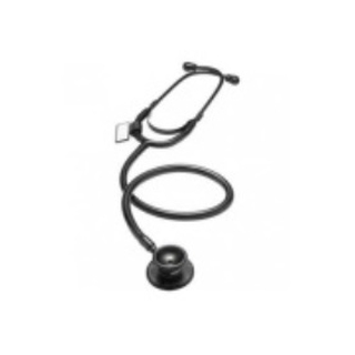 MDF  หูฟังทางการแพทย์ Stethoscope Dual head 747#BO (สีดำล้วน)