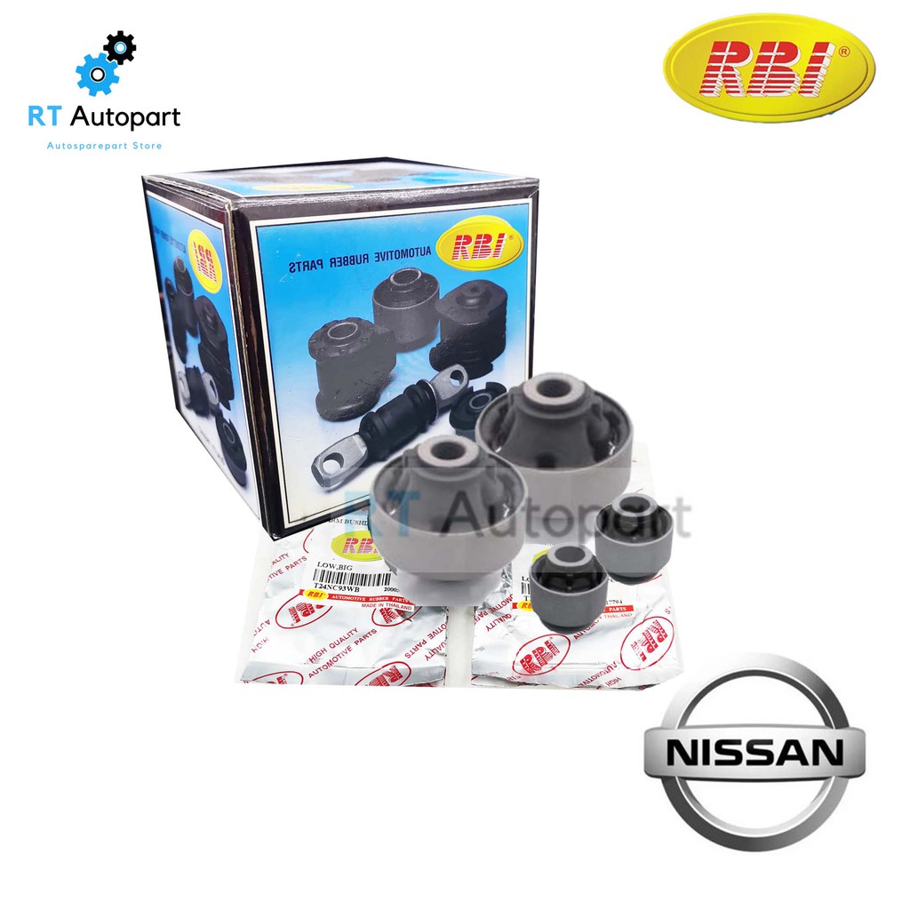 RBI บูชปีกนก Nissan  X-Trail T31 ปี08-14 T32 ปี14-19 / บูชปีกนกล่าง  / 54560-EN001 / 54570-EN002