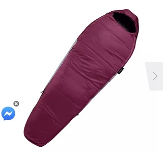 ถุงนอน sleeping bag ถุงนอนตั้งแคมป์ ถุงนอน เพื่อการเทรคกิ้งในอุณหภูมิตั้งแต่ 5°C ขึ้นไป Light Trekking Sleeping Bag