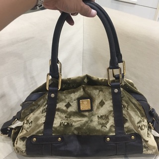 Mcm vintage bag gold