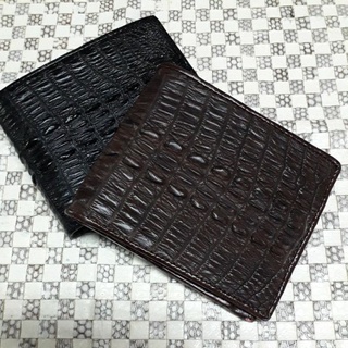 แพค 2ชิ้น crocodile skin wallet กระเป๋าสตางหนังจระเข้แท้