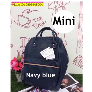 Anelloแท้100% mini navy blue