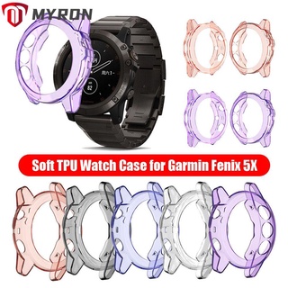 Myron TPU เคสกันกระแทกสำหรับ Garmin Fenix 5 X / 5 X Plus