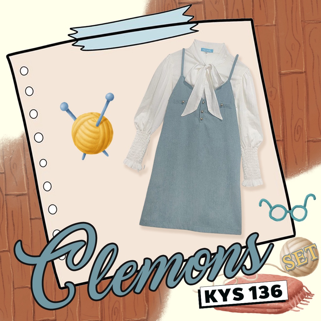 KAYASIS~ ⁠ l KYS136 CLEMONS DRESS-SET