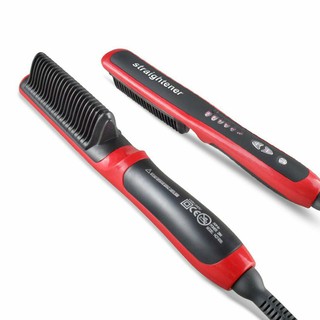 UNITBOMB แปรงหวีผมไฟฟ้า หวีไฟฟ้า ผมตรงสวยเพียงแค่หวี FAST HAIR STRAIGHTENER