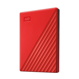 HARDDISK EXTERNAL DRIVE WD My Passport 5TB, Red, USB 3.0 [ External HDD ฮาร์ดดิสก์พก