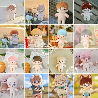 20cm Idol Dolls Gong Jun Simon Zhang Zhehan TNT Teens in Times Xiao Zhan Yibo Jungkook Jimin Dolls Accessories Fans Gift