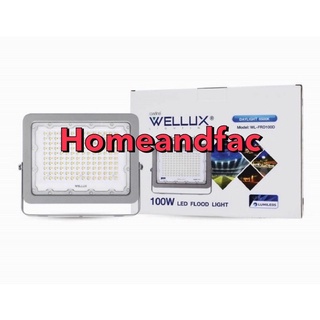 โคมไฟสปอร์ตไลท์ ฟลัดไลท์ WELLUX รุ่น FLORIDA SERIES เดย์ไลท์ กำลังไฟ 100 วัตต์ 100w