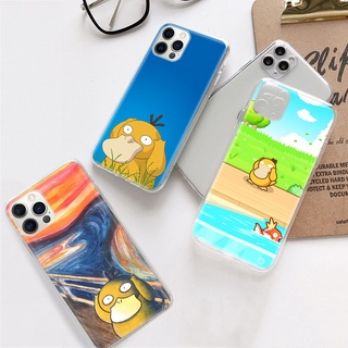 เคสโทรศัพท์มือถือแบบนิ่ม ใส ลาย Psyduck DV-175 สําหรับ VIVO Y22s Y35 Y16 Y02 Y02S Y01 Y31 Y51