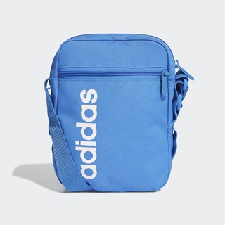 🎒รหัส DT8627 กระเป๋าสะพายข้าง ยี่ห้อ adidas รุ่น Linear Core Organizer Bag สีฟ้า ของแท้ 💯% ราคา 450 บาท🎒