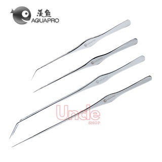 ฟอเซป AQUAPRO Tweezers ฟอร์เซป สแตนเลส ปากแหลมพิเศษ สำหรับปลูกต้นไม้น้ำ