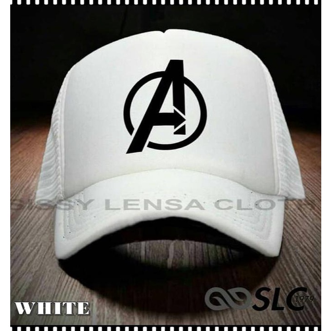 หมวกเบสบอล Avengers MAROON - Net TRUCKER MODEL