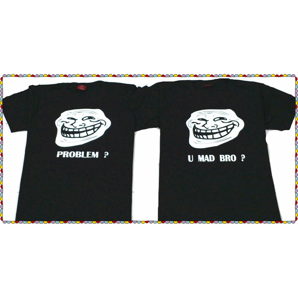 Troll face ปรับแต่งเสื้อยืด
