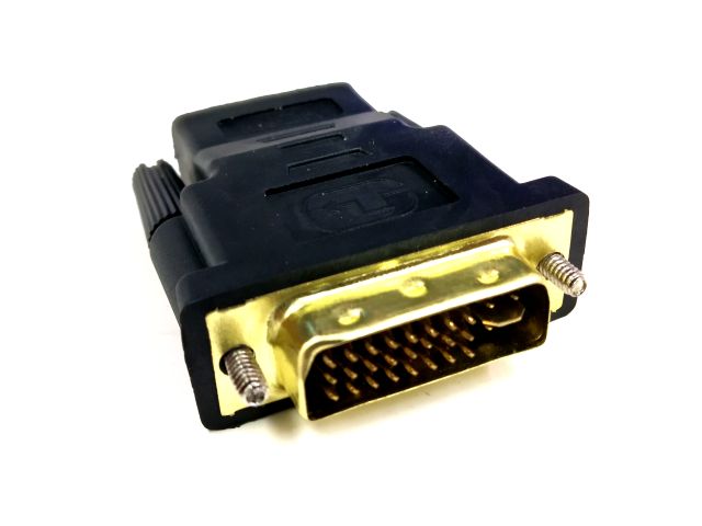 หัวแปลง Adapter DVI 24+5 To HDTV HDTV เป็น DVI