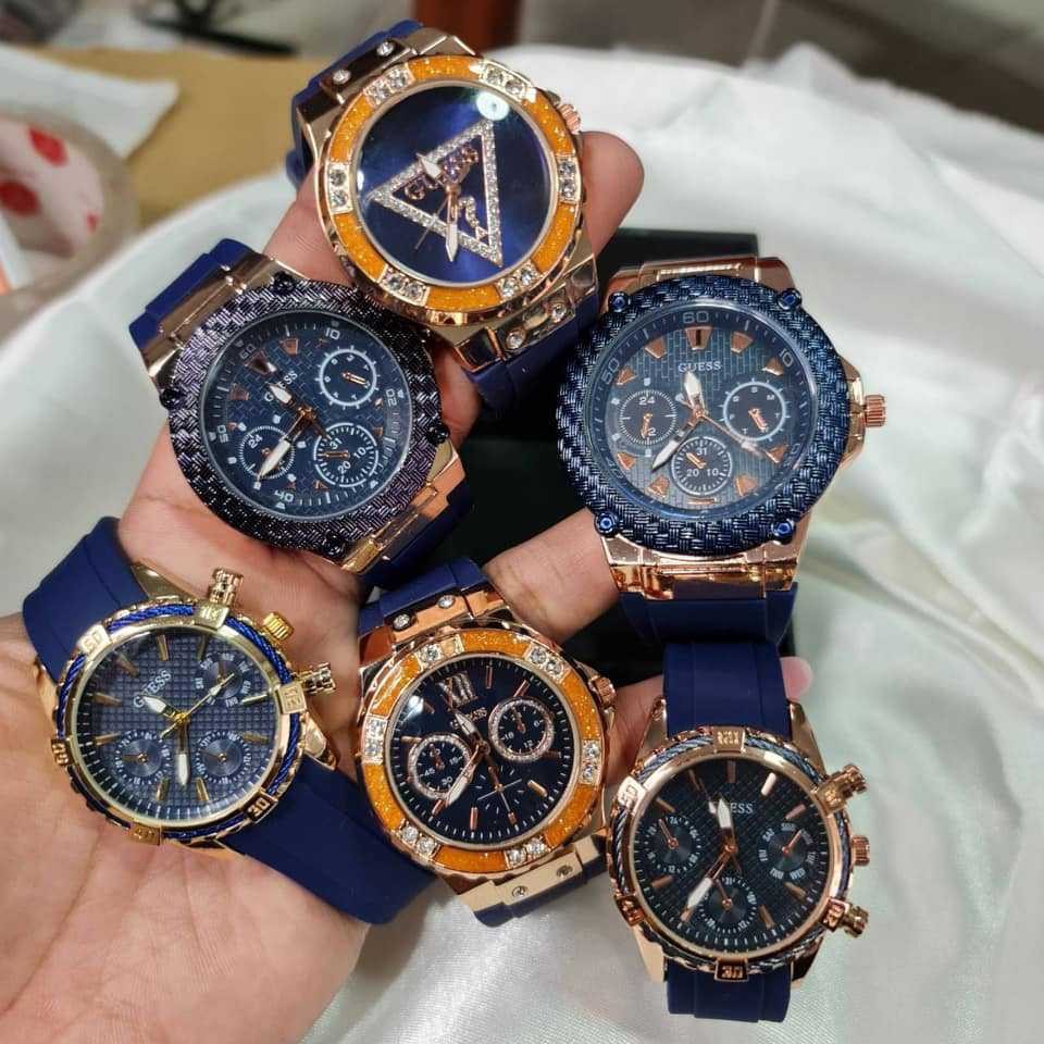 🌏Guess นาฬิกาชาย,หญิง 🌟🌟🌟🌟🌟งานหรูหราฮอตมากราคาประหยัด