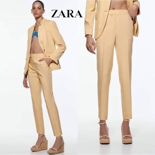 Zara pants แท้ 💯% กางเกงขายาว ใส่ทำงานได้ สวยมาก