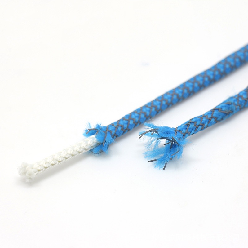 เชือกผูกรองเท้ากีฬา เชือกผูกรองเท้าผ้าใบ สะท้อนแสง ทรงกลม ขนาด 180 ซม. - รูปที่ 7