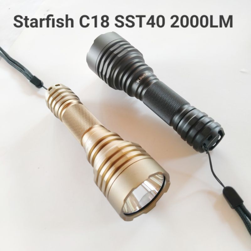 ไฟฉาย Starfish C18 SST40 2000LM