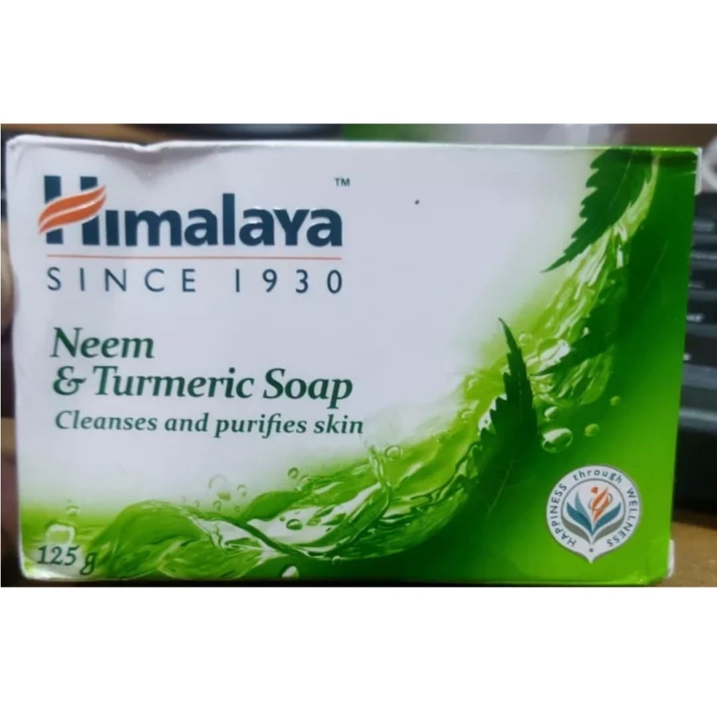 Himalaya Neem&Turmeric Soap (สบู่อาบน้ำสะเดาและขมิ้นชัน) 125g.