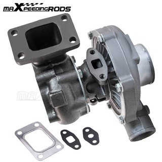 maXpeedingrods เทอร์โบชาร์จเจอร์ T04E สำหรับเครื่องยนต์ 1.6L - 2.5L คอมเพราเซอร์ A /R 0.5 ไอเสีย A/R 0.63