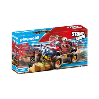 Playmobil 70549 Stunt Show Bull Monster Truck แอ็คชั่นฟิกเกอร์ สตั๊นท์โชว์ รถบิ๊กฟุตหน้ากระทิง