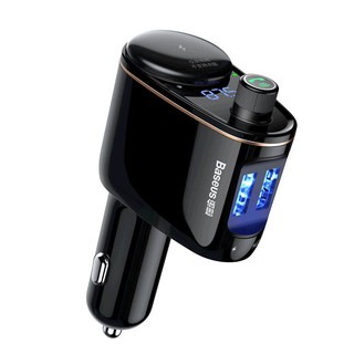 หัวชาร์จในรถ Baseus Locomotive Bluetooth MP3 Vehicle Charger