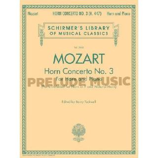 HORN CONCERTO NO. 3, K. 447(HL50485605)