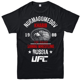 ใหม่ เสื้อยืด ลาย Khabib Nurmagomedov THE EAGLE MMA UFC สําหรับผู้ชาย