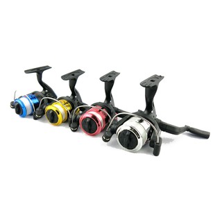 รอก ตกปลา AK200 รอกสปิน spinning ปรับหมุนซ้าย/ขวา ได้ ราคาถูก คละสี