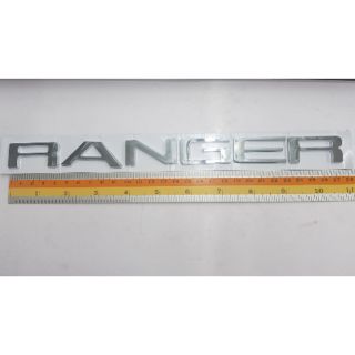 Logo Ranger ของรถ Ford ตัวเล็ก เฉลี่ย 4x2 cm ตัวตรง