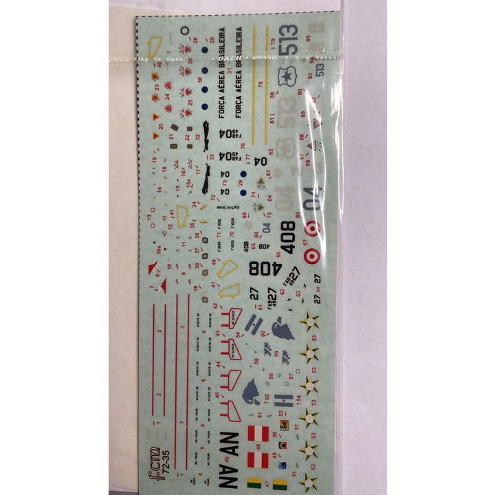 FCM 72-35 Mirage - ตอนที่ 03 1/72 - DECAL