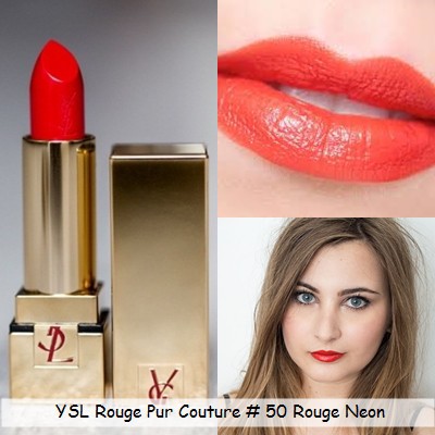 rouge neon ysl