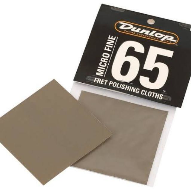 ผ้าสำหรับขัดเฟรตโดยเฉพาะ DUNLOP Fret Polishing Cloth