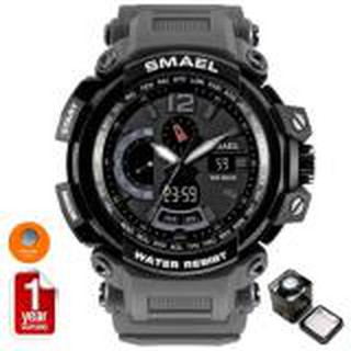 SMAEL นาฬิกาข้อมือผู้ชาย Sport Digital LED รุ่น SM1702 (GREY)