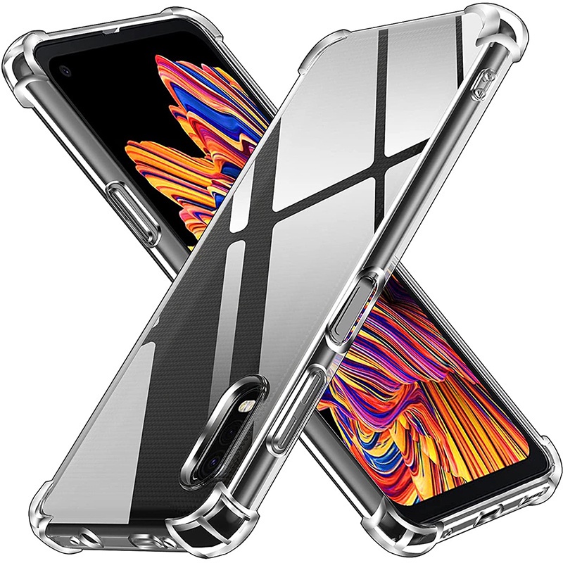 เคสโทรศัพท์มือถือ TPU เจลคริสตัลใส แบบนิ่ม กันกระแทก สําหรับ Samsung Galaxy Xcover 6 Pro 4 4S 5 7