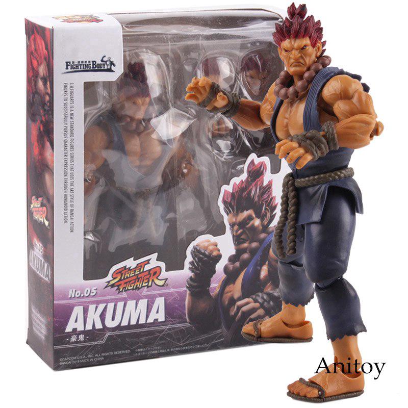 Cod ฟิกเกอร์ Shf S.H.Figuarts Street Fighter Gouki Akuma No.05 ของเล่นสําหรับเด็ก