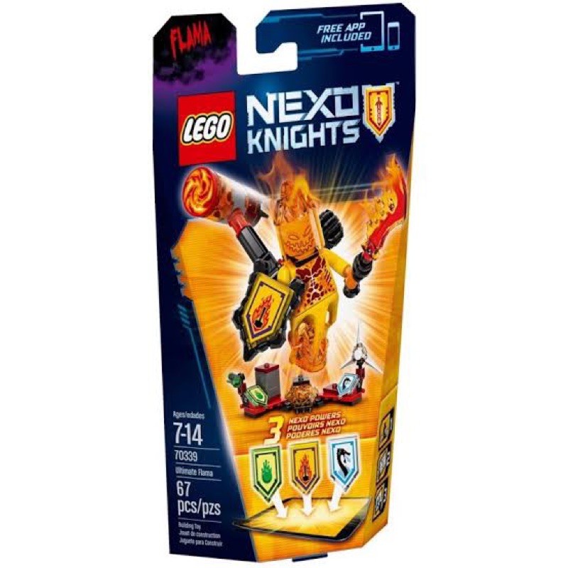 LEGO Nexo Knights 70339 Ultimate Flama ของใหม่ ของแท้💯(กล่องไม่สวยครับ)