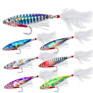 Spoon Lure ตกปลา Slow Jig Metal Jig อุปกรณ์ตกปลา เหยื่อปลอมตกปลา เหยื่อตกปลาช่อน เหยื่อปลอม tajiki Jig เหยื่อตกปลานิล pro z gawky Jig เหยือตกปลา Jigging Trolling Lure 1Pcs 10G/15G/20G เหยื่อปลา เหยื่อตกปลา รอกตีเหยื่อปลอม ตะขอ