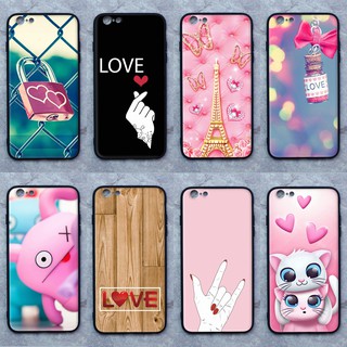 เคส  Apple  iphone 6 plus / 6s plus ใช้เคสเดียวกัน  ลายอินเลิฟ  ขอบนิ่มหลังแข็ง เคสมือถือ เคสโทรศัพท์ Case