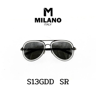 Milano Sunglass แว่นตากันแดด แว่นกรองแสง แว่นตาวินเทจ แว่นสายตา ใส่ได้ทั้งชายและหญิง รหัส S13GDD มีหลายสี พร้อมส่ง