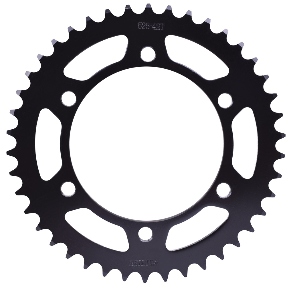 สเตอร์หลังรถจักรยานยนต์ 525-42T สําหรับ Kawasaki ZRX400 ZX-6R (ZX600 F1-F3) Ninja ZR-7 W650 ZR750 ZX