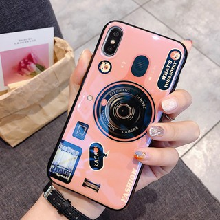 เคสโทรศัพท์มือถือลายกล้องถ่ายรูปสําหรับ Samsung Galaxy J 2 Core J 4 J 8 A 7 2018 A 70 A 30 A 40 A 50 A 8 S S S S 10 Plus M 10 M 20