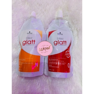 glatt ผลิตภัณฑ์ยืดผม สเตรท แกลทท์ แฮร์ สเตรทเทนเนอร์ แบบถุง 400ml