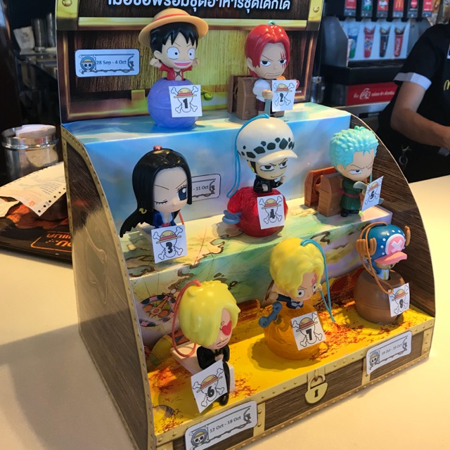 [พร้อมส่ง] ตุ๊กตาวันพีซ Mc donald’s collection One Peice